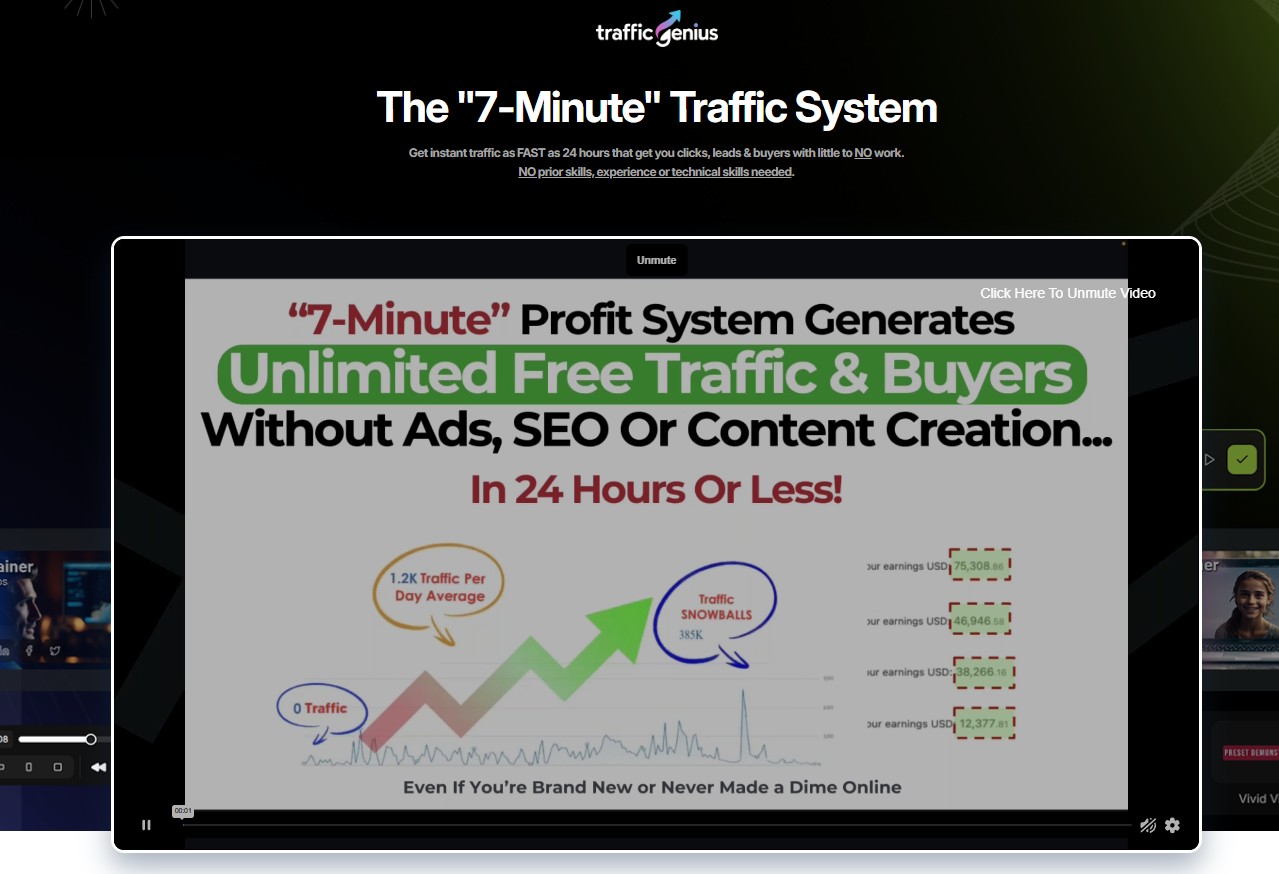 Viddeos AI Review: The “7-Minute Traffic System” for Viral Videos & Free Traffic