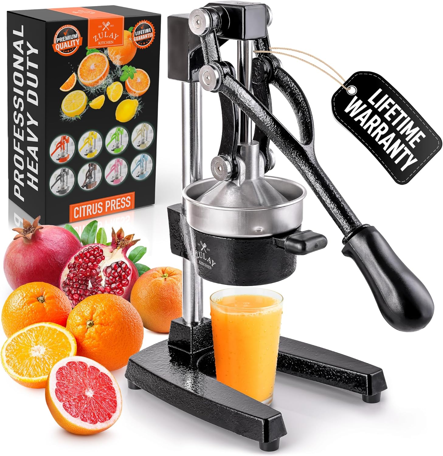 Zulay Kitchen Cast Iron Juicer Review: Heavy Duty Citrus Press – 26% Off, $99.99